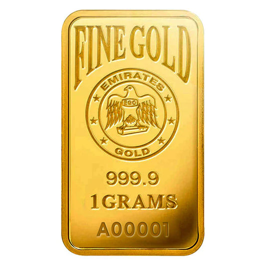 Emirates Gold Bar 24KT - 1 Gram