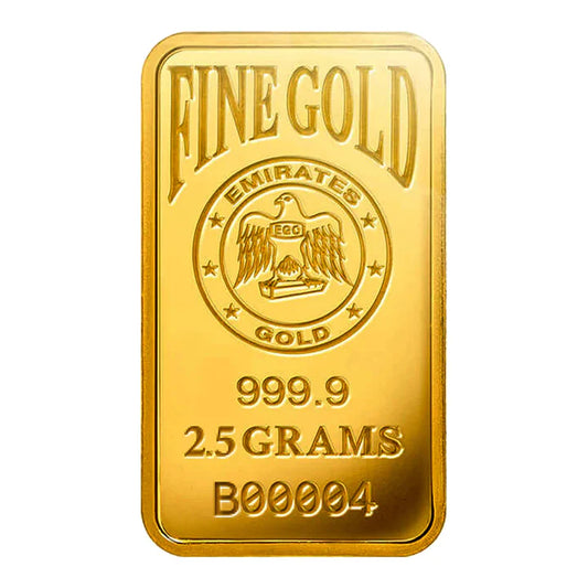 Emirates Gold Bar 24KT - 2.5 Gram