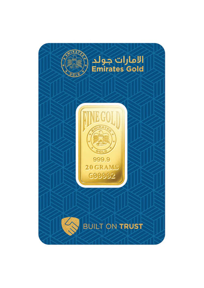 Emirates Gold Bar 24KT - 20 Gram