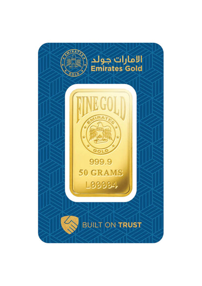 Emirates Gold Bar 24KT - 50 Gram