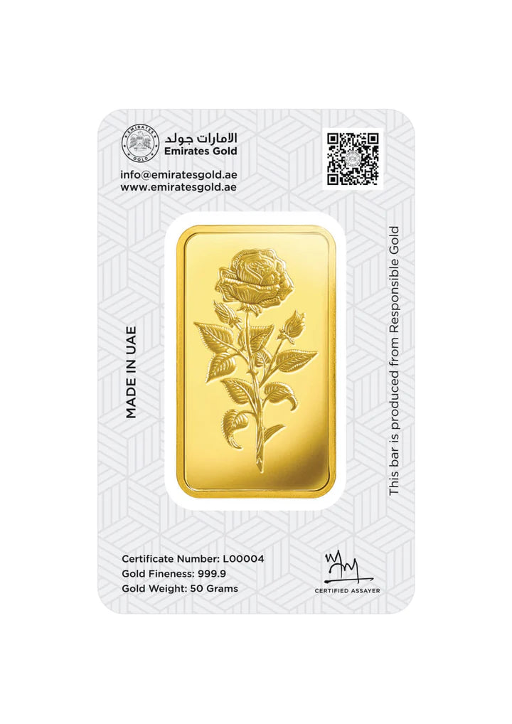 Emirates Gold Bar 24KT - 50 Gram