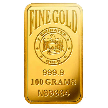 Emirates Gold Bar 24KT - 100 Gram