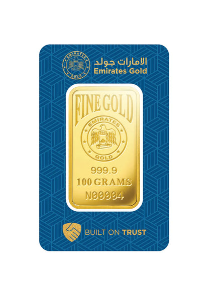 Emirates Gold Bar 24KT - 100 Gram