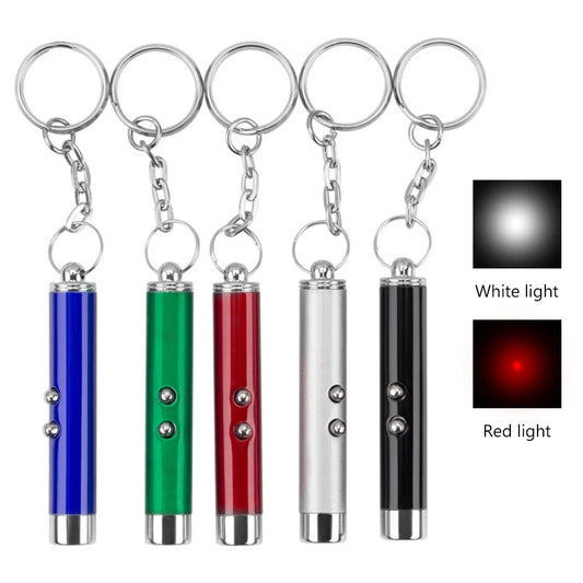 Interactive Cat Laser Toy Pen - 2-in-1 LED for Kitten Training and Play