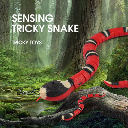 Snake Toy For Cat - Smart Automatically Electro Sensing, Rechargeable