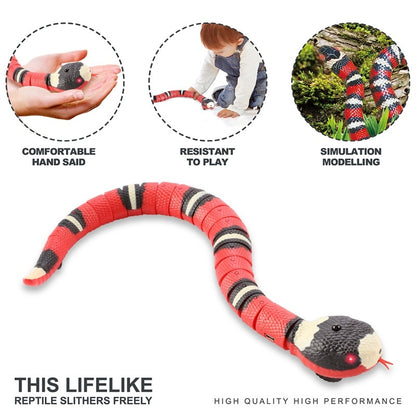 Snake Toy For Cat - Smart Automatically Electro Sensing, Rechargeable